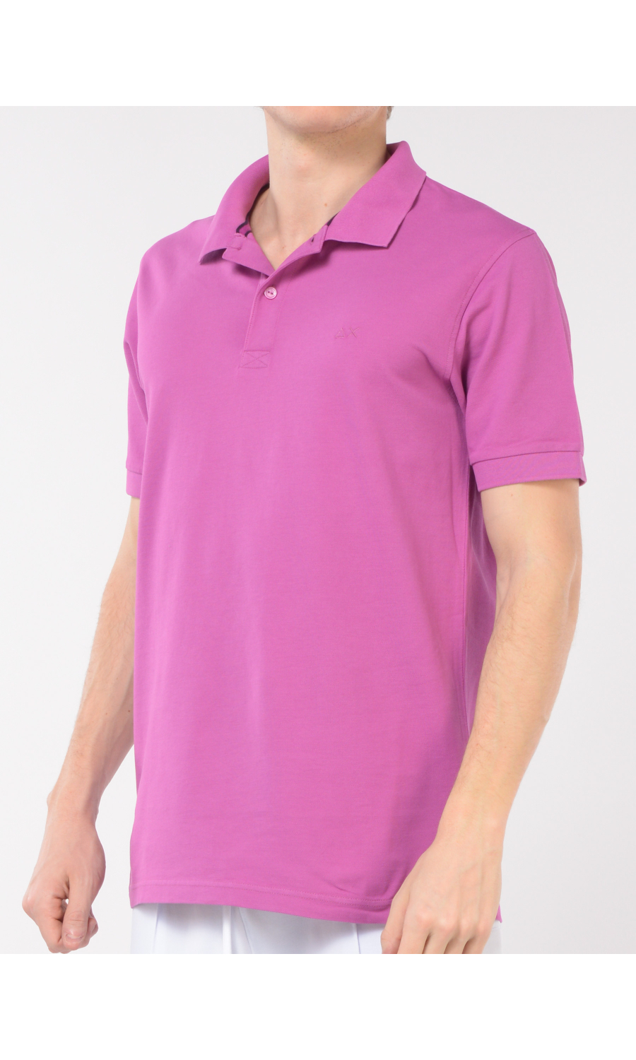 polo da uomo Sun68 in piquet con logo