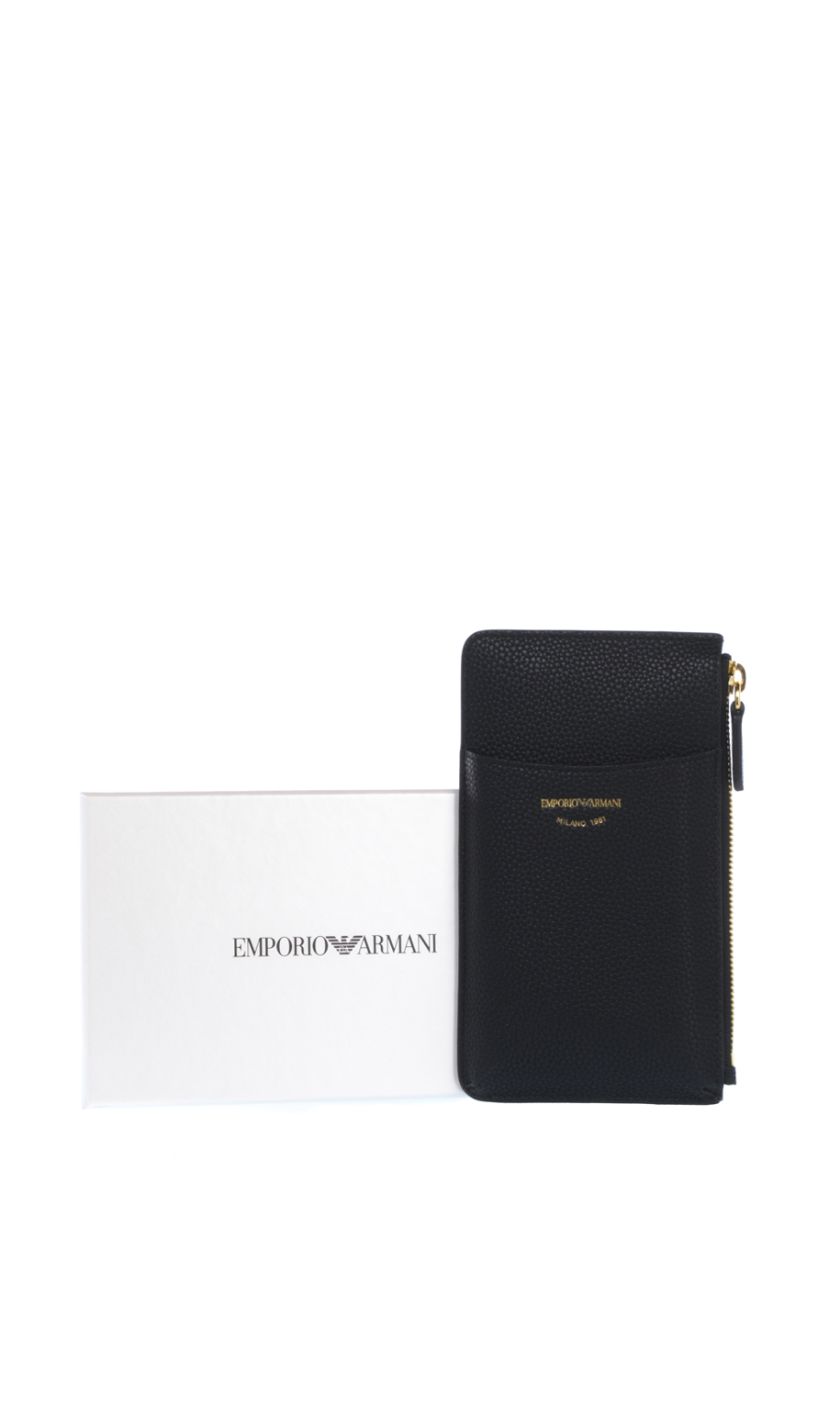 portafoglio da donna Emporio Armani phone case con logo