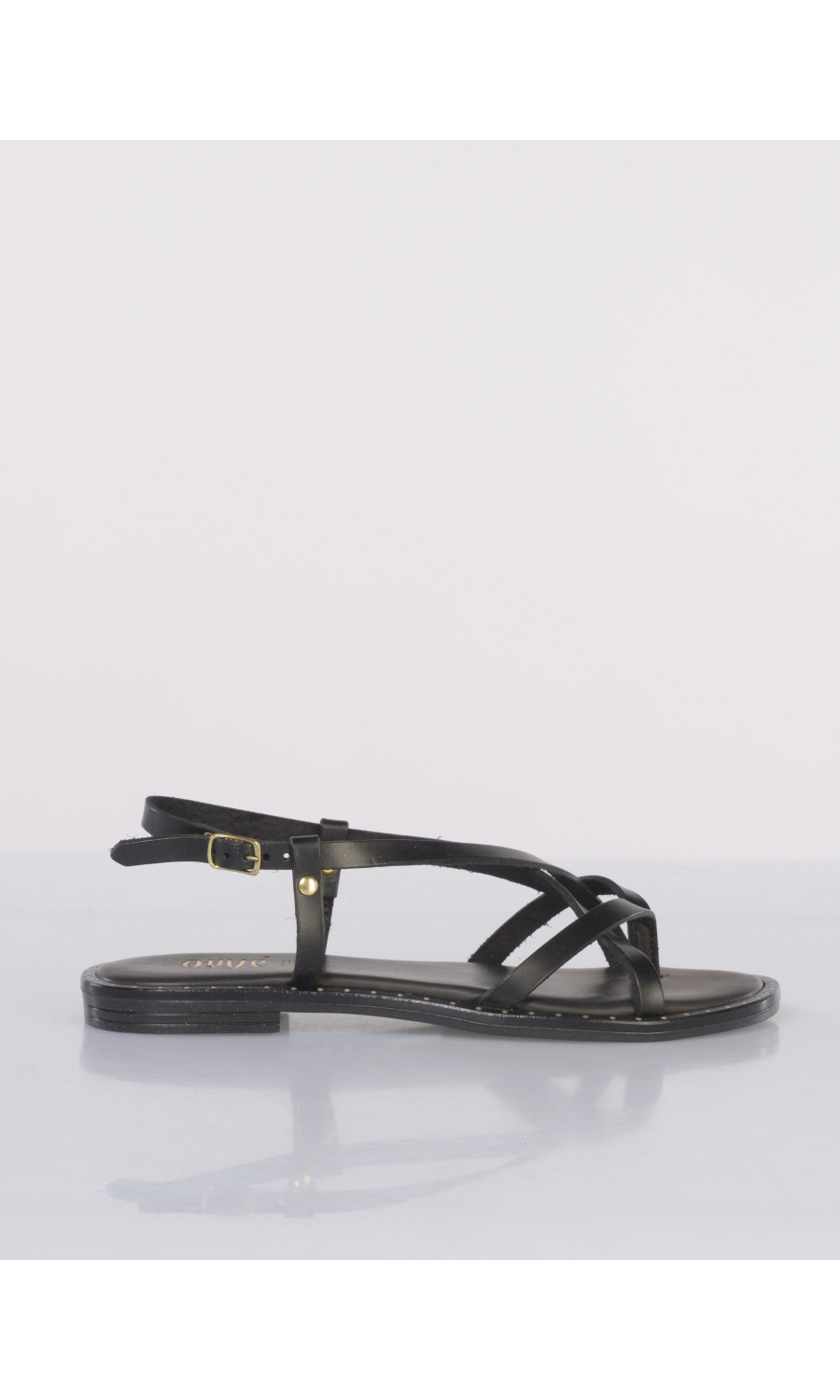 sandalo da donna Ovye in vera pelle infradito