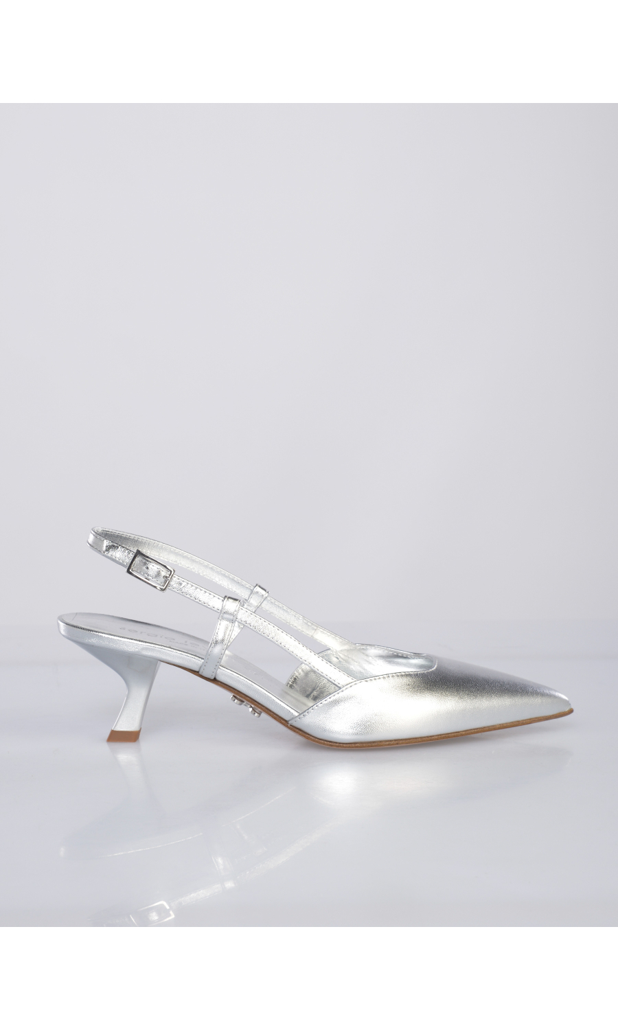 scarpa da donna Sergio Levantesi slingback laminata