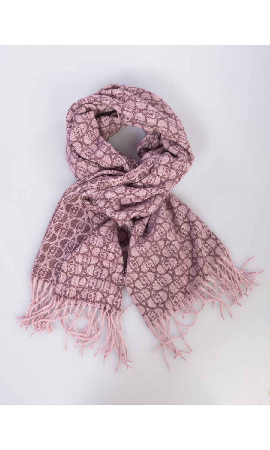 sciarpa da donna Liu Jo con monogram e frange