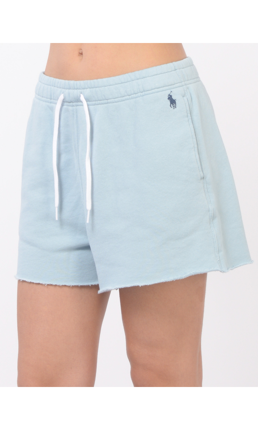 short da donna Ralph Lauren in felpa con elastico e coulisse