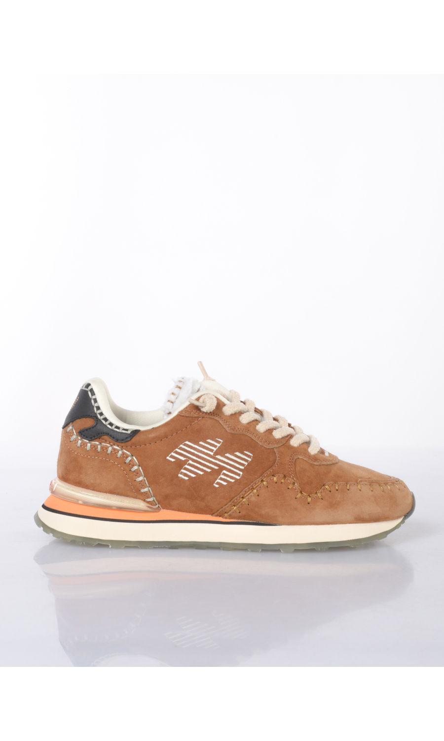 sneaker da donna Mrp Star in vera pelle con inserti