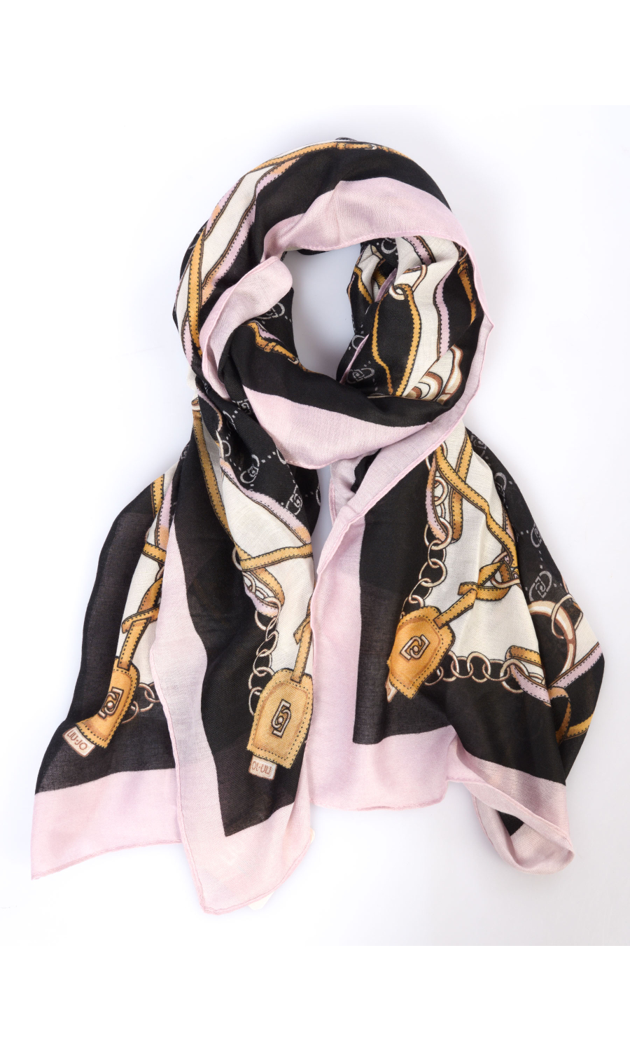 stola da donna Liu Jo a fantasia  con loghi e pois