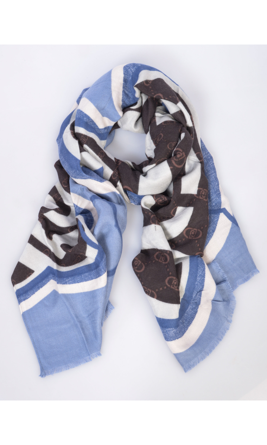 stola da donna Liu Jo in viscosa con maxi loghi