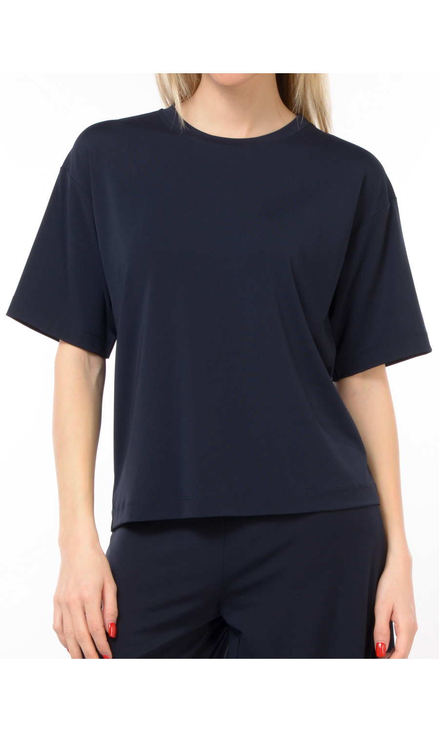 t Shirt da donna Kaos a manica corta in tessuto fluido