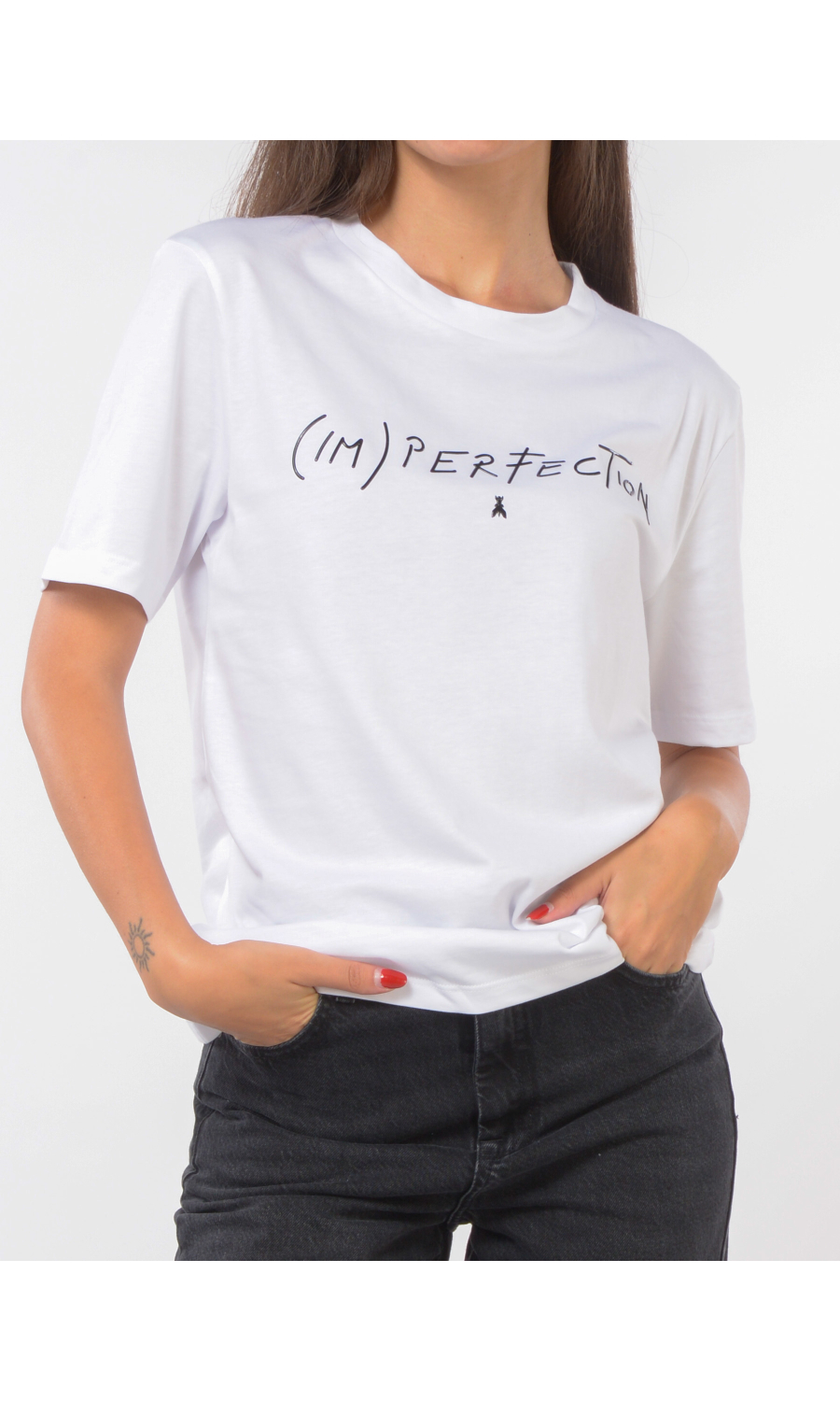 t Shirt da donna Patrizia Pepe (Im)Perfection a girocollo