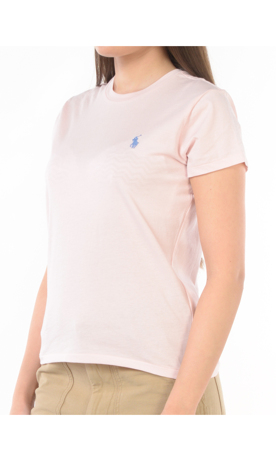 t Shirt da donna Ralph Lauren a girocollo con logo