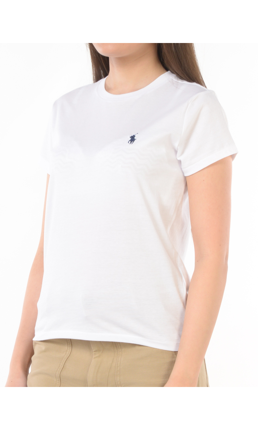 t Shirt da donna Ralph Lauren a girocollo con logo