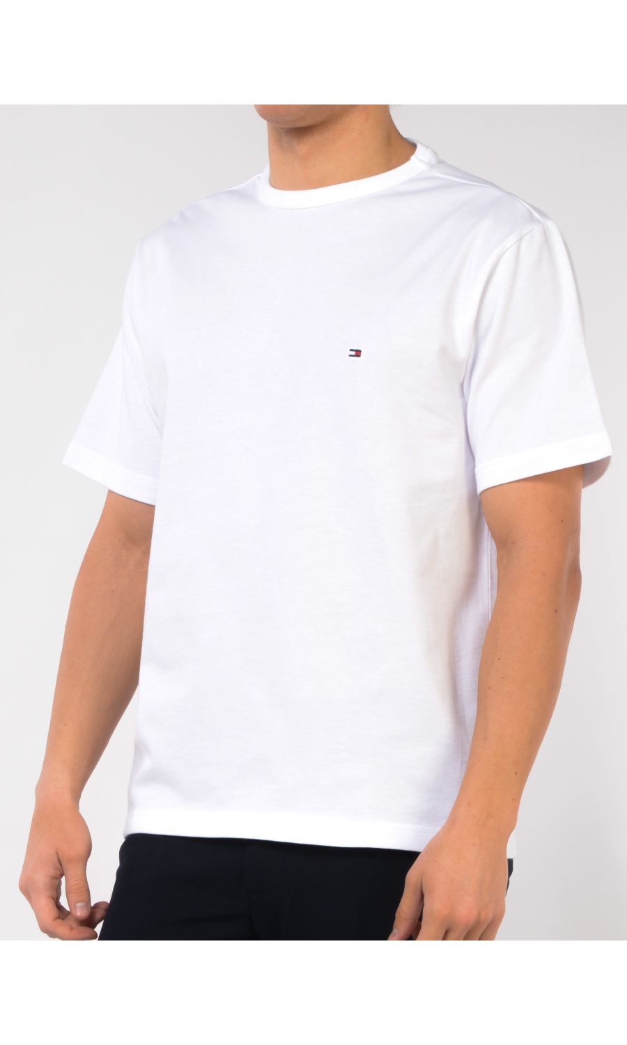 t Shirt da uomo Tommy Hilfiger girocollo con logo