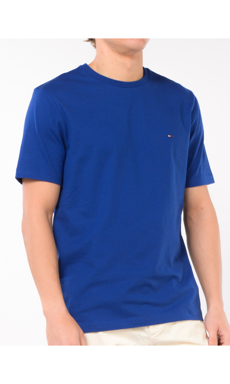 t Shirt da uomo Tommy Hilfiger girocollo con logo