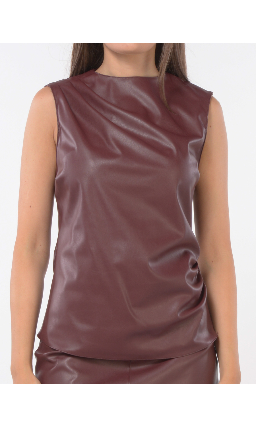 top da donna Aniye By Carly in similpelle